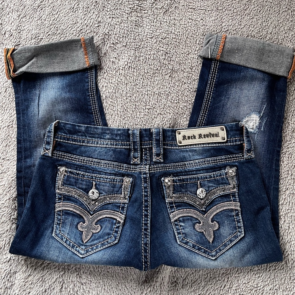 Rock Revival Capris